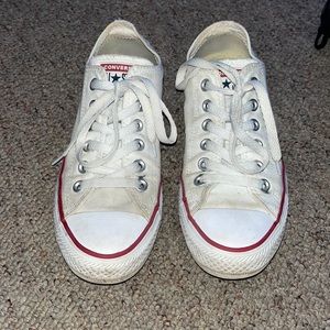 used low top white vans